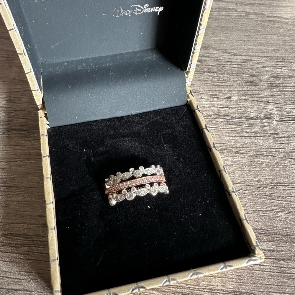 Disney stackable rings by Rebecca Hook